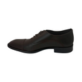 ZAPATO DE VESTIR DE PIEL- OXFORD CAFE OSCURO
