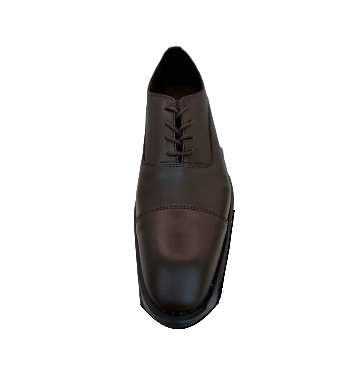 ZAPATO DE VESTIR DE PIEL- OXFORD CAFE OSCURO