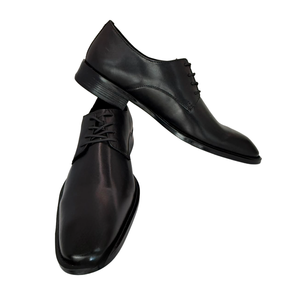 ZAPATO DE VESTIR DE PIEL- OXFORD NEGRO