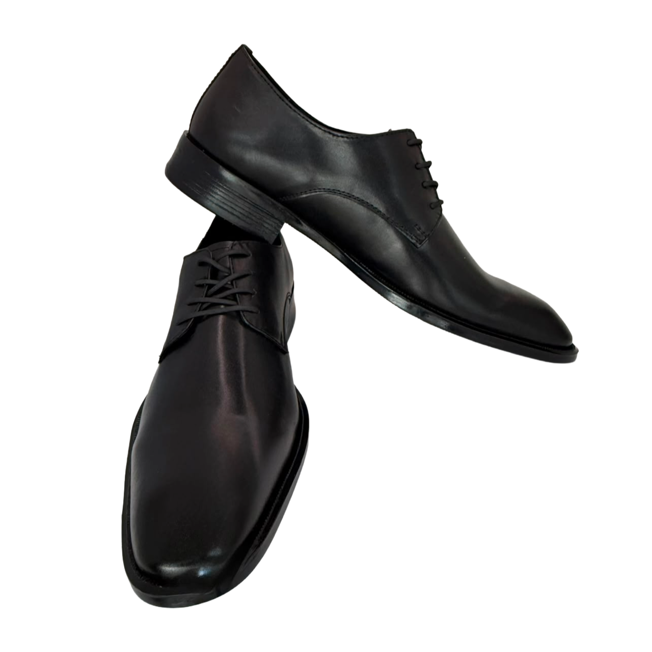 ZAPATO DE VESTIR DE PIEL- OXFORD NEGRO