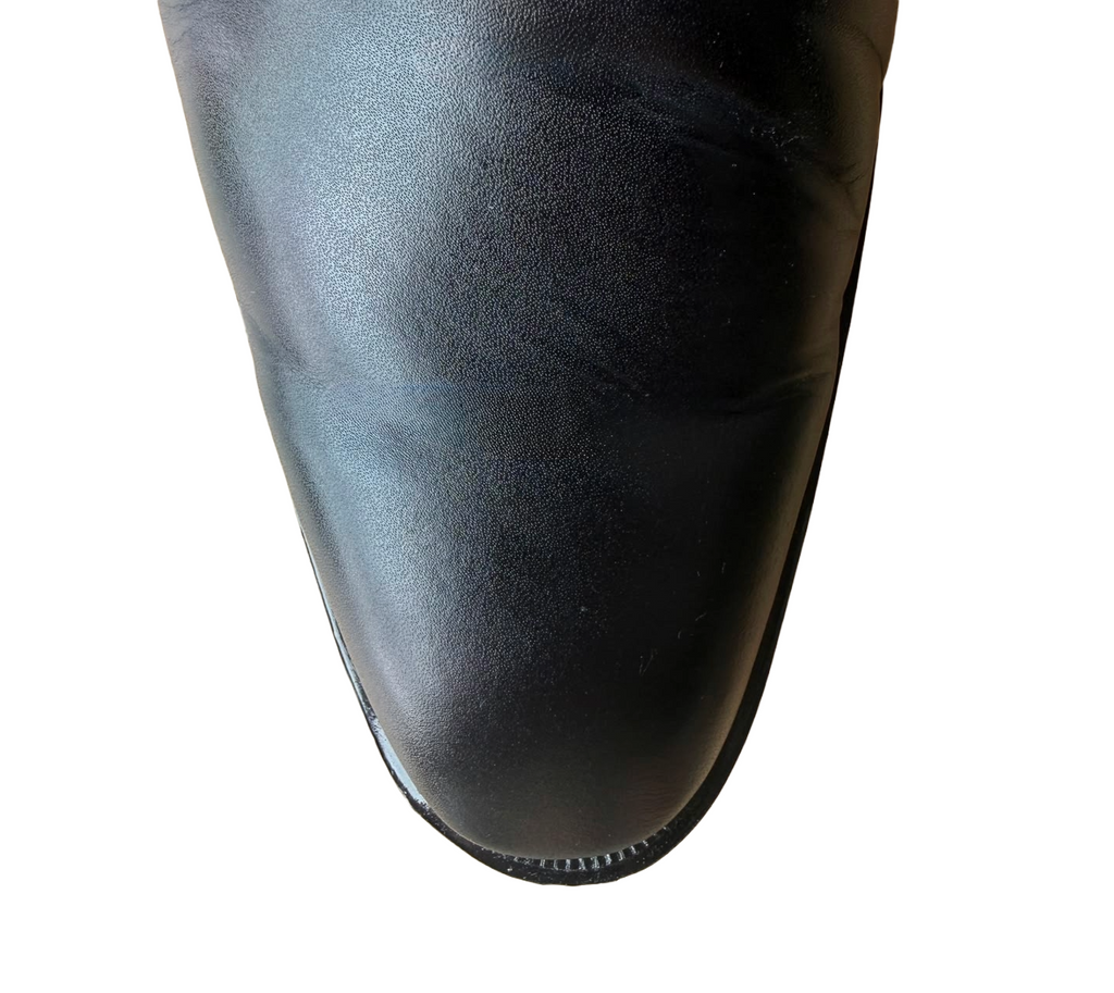 ZAPATO DE VESTIR DE PIEL- OXFORD NEGRO